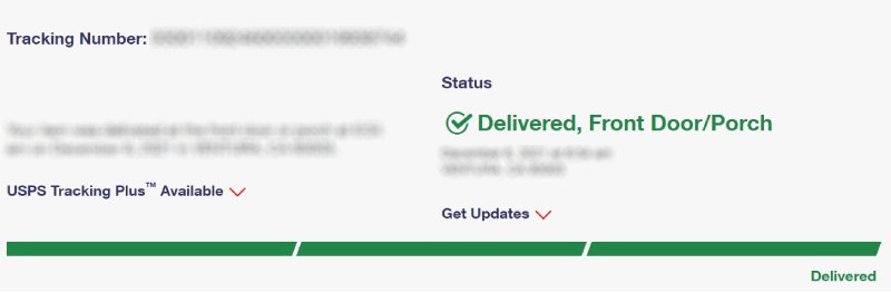 USPS Delivery Status Updates